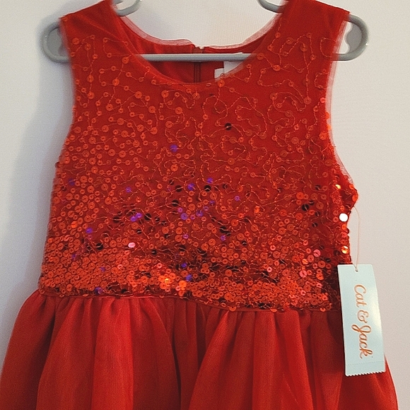 Cat & Jack Beautiful Red Dress - Picture 6 of 6